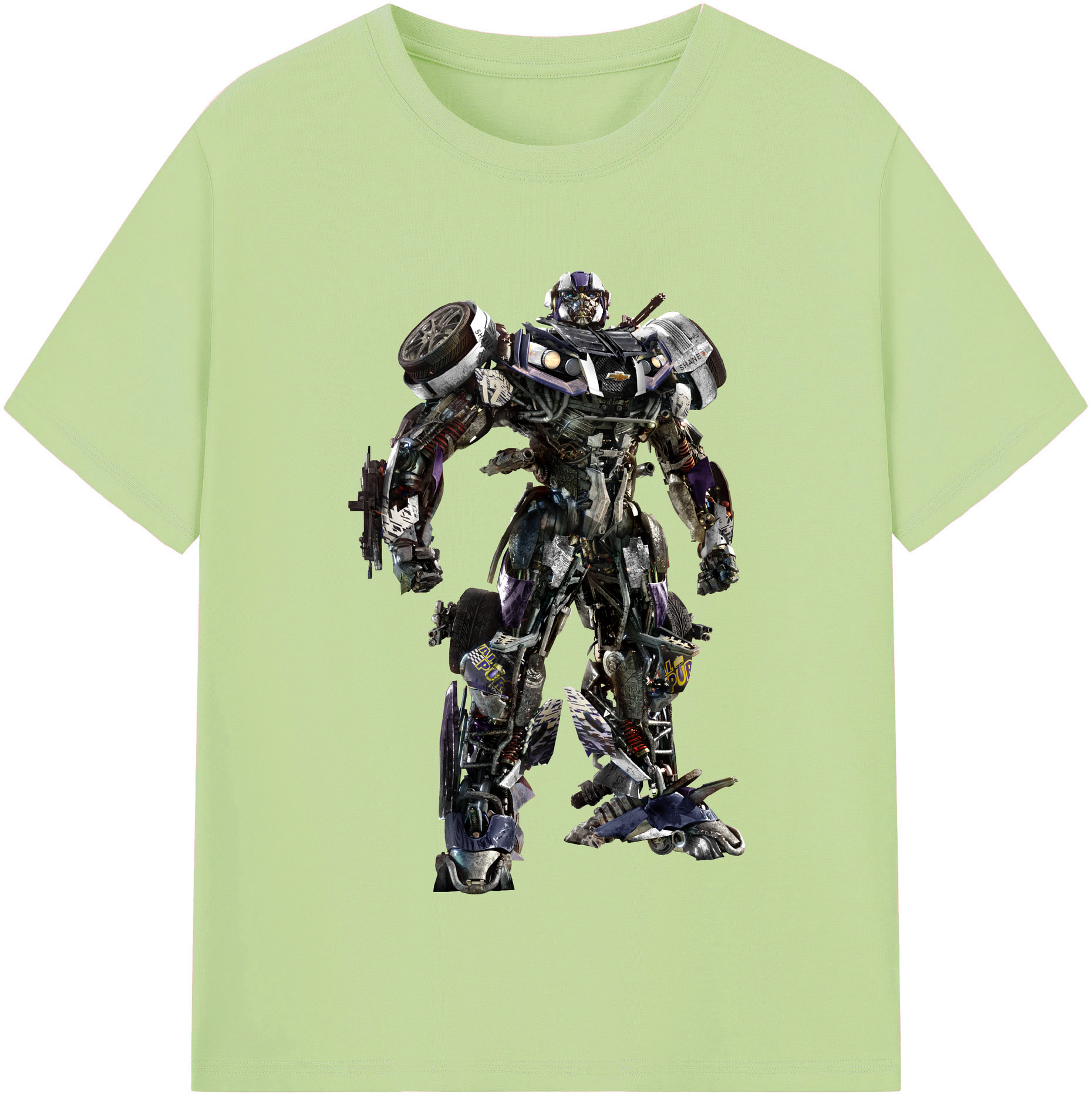 （画像用）  綿100％半袖Tシャツ（フロントプリント）